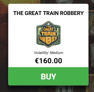 bonus Feature The Great Train Robbery
